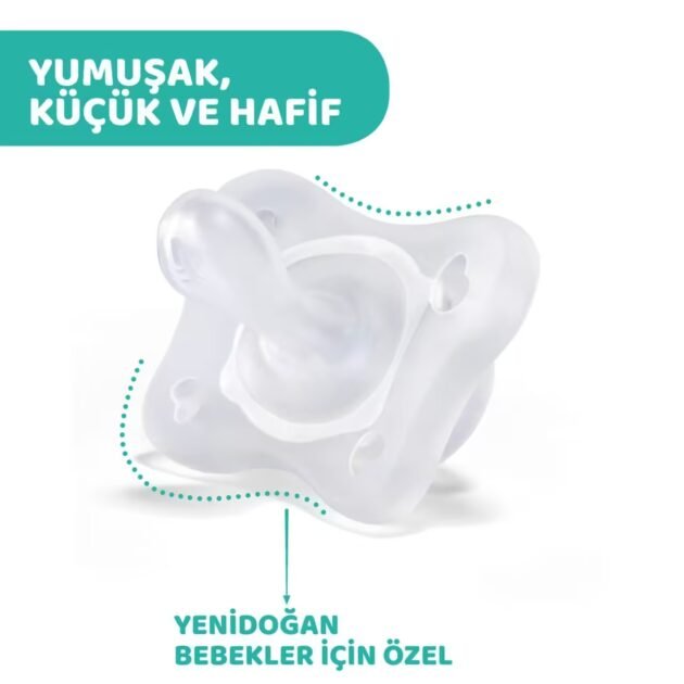 Chicco Physioforma Mini Soft 2'Li Emzik 0-2 Ay Erkek - Image 4