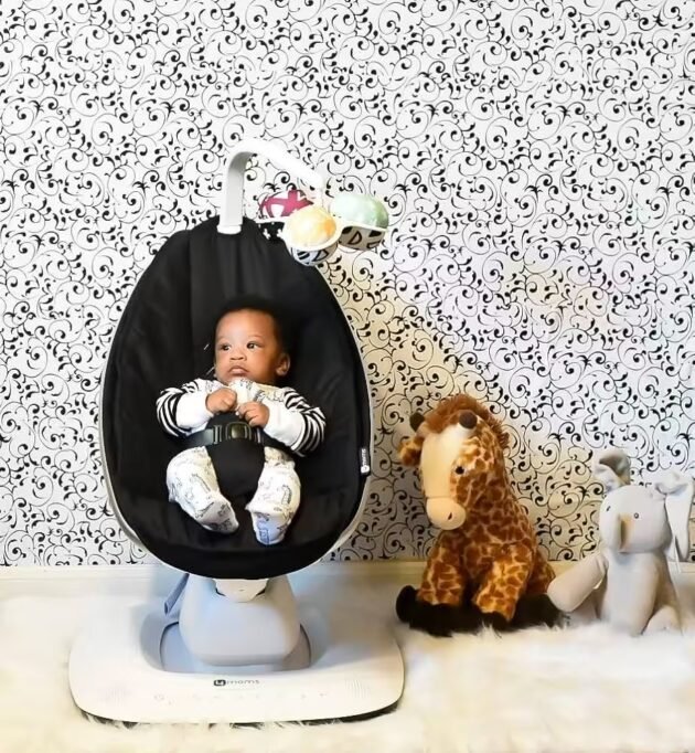 4Moms Mamaroo 5.0 Elektrikli Ana Kucağı - Black - Image 7