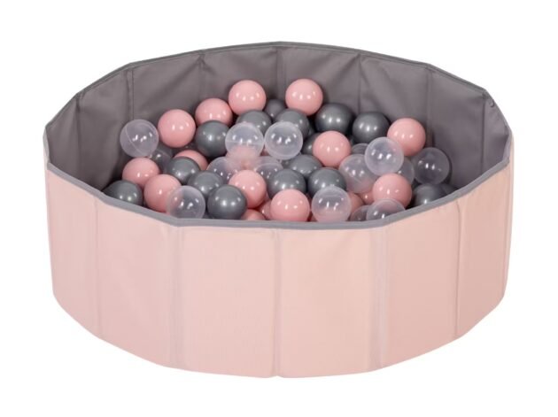 Comfymax Katlanır Pembe Oyun Alanı Ve Top Havuzu – 100 Top