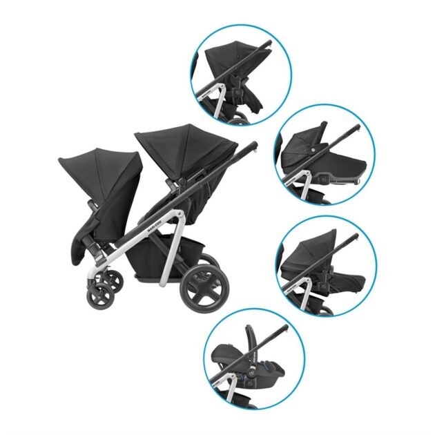 Maxi-Cosi Lila Bebek Arabası / Nomad Black - Image 4