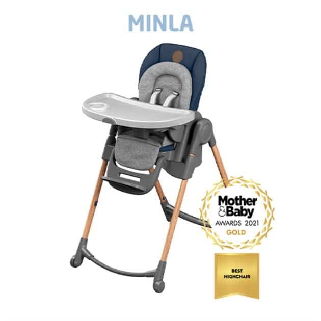 Maxi-Cosi Minla Ahşap Mama Sandalyesi / Essential Blue - Image 2