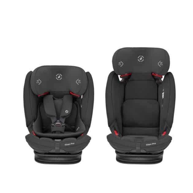 Maxi-Cosi Titan Pro Oto Koltuğu 9-36Kg / Authentic Black - Image 3