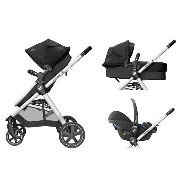 Maxi-Cosi Zelia2 Bebek Arabası / Essential Black - Image 8