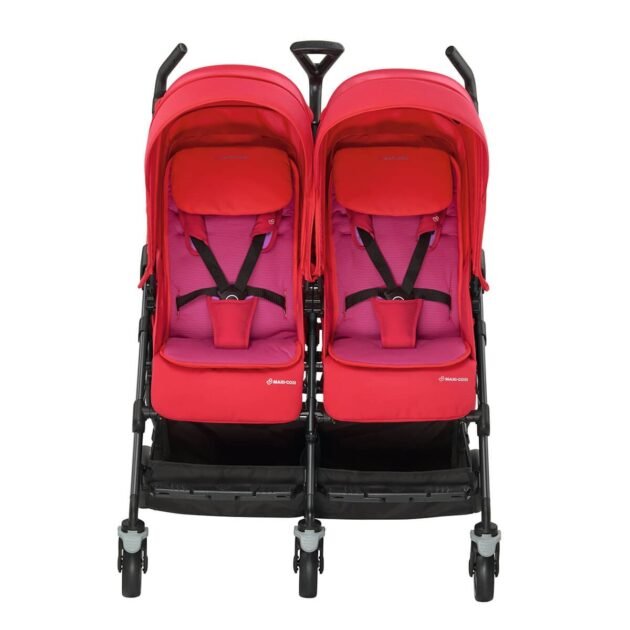 Maxi-Cosi Dana For2 İkiz Bebek Arabası / Red Orchid - Image 2