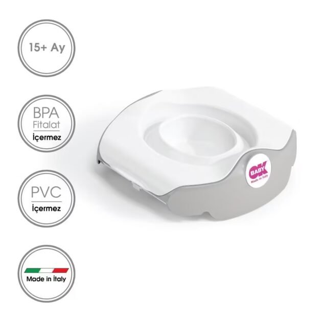 Okbaby Roady Katlanabilir Oturak &Amp; Klozet Adaptörü / A.gri - Image 2