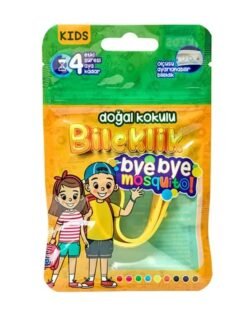 Bye Bye Mosquito Doğal Kokulu Çocuk Sinek Kovucu Bileklik