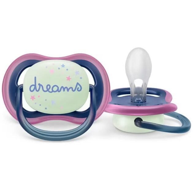 Philips Avent Ultra Air Night Karanlıkta Parlar Gece Emziği 6-18 Ay Kız - Image 3