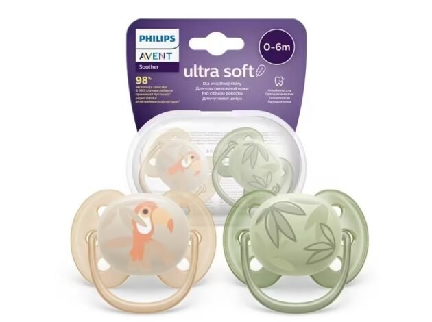Philips Avent Ultra Soft Yumuşak 2Li Emzik 0-6 Ay - Scf091/07 - Image 2