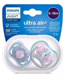 Philips Avent Ultra Air Emzik 6-18 Ay 2li Kız SCF085/61