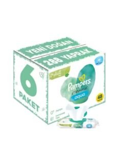 Prima Pampers Harmonie Aqua Yenidoğan Islak Havlu 48x6 Adet (288 Yaprak)