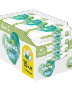Prima Pampers Harmonie Aqua Yenidoğan Islak Havlu 48x15 Adet (720 Yaprak)