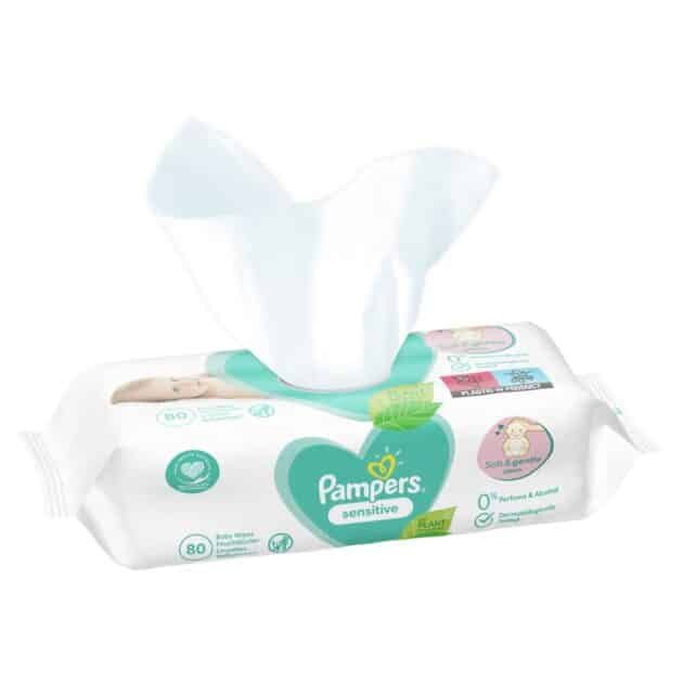 Prima Pampers Sensitive Hassas Islak Bebek Havlusu 80'Li