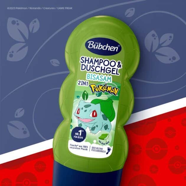 Bübchen Çocuk Şampuan&Amp;Duş Jeli 2 In 1 Pokemon Bulbasaur 230 Ml - Image 3