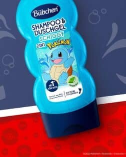 Bübchen Çocuk Şampuan&Duş Jeli 2 in 1 Pokemon Schiggy 230 ml