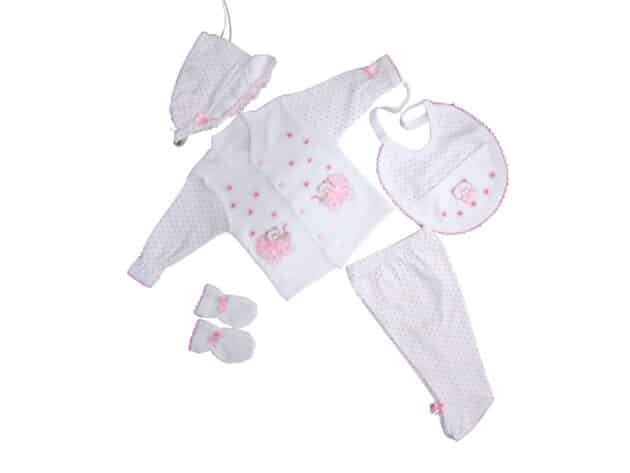 Sema Baby 5'Li Set - Açık Pembe 8682476853162