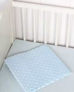 Sema Baby Fluffy Battaniye (Kabartma Desenli) - Mavi