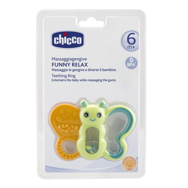 Chicco Funny Relax Diş Kaşıyıcı - Kelebek - Image 2