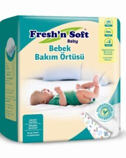 Fresh’n Soft Alt Değiştirme Bebek Bakım Örtüsü 10 lu