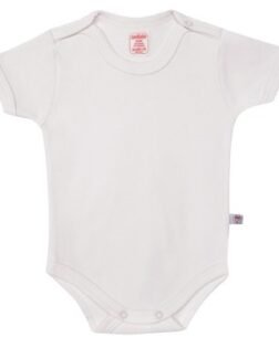 Sevi Bebe Şardonlu Yarım Kollu Body - Krem 6 Ay