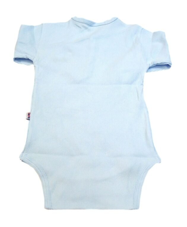 Sema Baby Uzun Kol Kaşkorse Badi (Body) - Mavi  0-6 Ay - Image 2