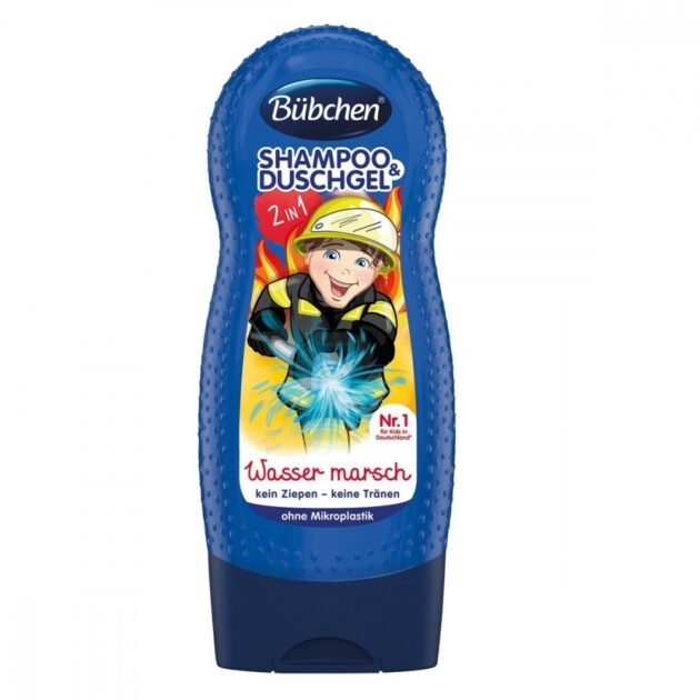 Bübchen Çocuk Şampuan&Amp;Duş Jeli 2 In 1 Wasser Marsch 230 Ml
