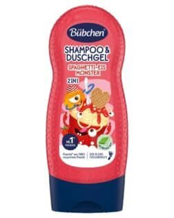 Bübchen Çocuk Şampuan&Duş Jeli 2 in 1 Spaghetti-Eis Monster 230 ml
