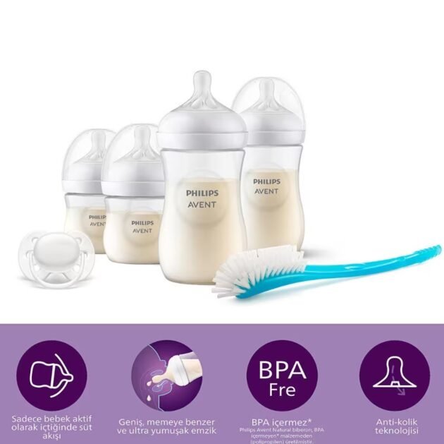 Philips Avent Natural Response Hoşgeldin Bebek Hediye Seti Scd838/11 - Image 2